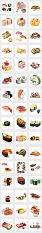 日式美食料理寿司海报设计PNG免扣素材