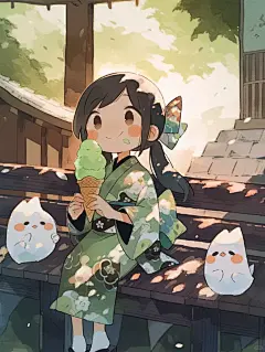 绘图探索｜一起来吃冰淇淋吧 - 小红书
