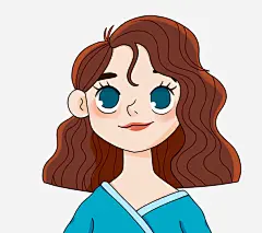 短发欧美女孩卡通可爱高清素材 免费下载 页面网页 平面电商 创意素材 png素材