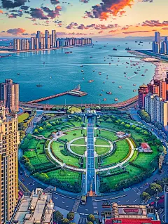 MJ｜100个城市插画—大连 - 小红书