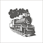 火车,机车,矢量,蒸汽机车,城际车正版矢量图素材