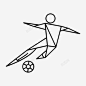 足球运动员运动 页面网页 平面电商 创意素材