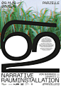 “Parzelle 62”, 2019, by Studio Sara Cristina Moser - typo/graphic posters