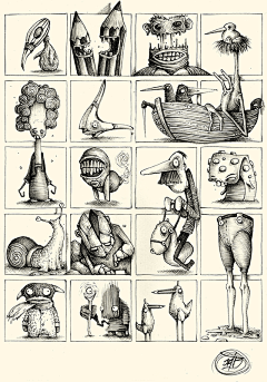 sigi姐采集到简笔画