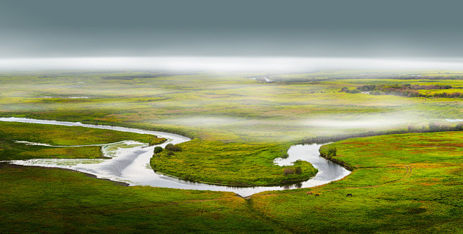 Erguna wetlands by S...
