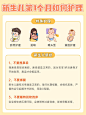 母婴护理攻略知识科普小红书套装手帐风小红书配图