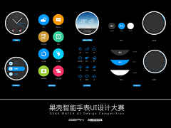 风从哪个方向采集到智能手表UI