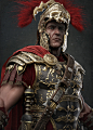 The Centurion- Clay, Damon Woods : Keyshot Clay renders of The Centurion. This character is featured in the cover of 3D Artist Magazine Issue #80