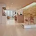 Mjölk住宅 Mjölk House by Studio Junction - 灵感日报 : Mjölk住宅由一座1889年的传统的商铺大楼（W.H. Ives Tailor Building）改造而来，建筑有着古典式的外立面而内部的改造却十分现代简约。建筑的首层被重新改造成设计商店及画廊，二三层为业主的住宅。整个房间以原木色家具为主，色彩清淡素雅，整体感觉非常具有日式风格……