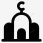 清真寺建筑地标 标志 UI图标 设计图片 免费下载 页面网页 平面电商 创意素材