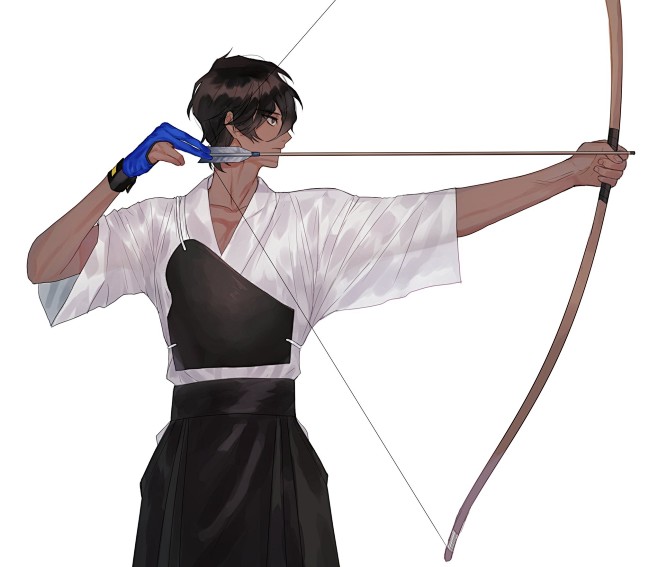 帅帅的黑皮小哥阿周那