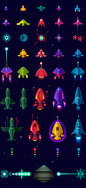 Space Colonizers : Logo, Spaceships, Planets, Characters and UI designs For Apptouch Games' Space Colonizers for iPad.