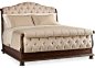 Hooker Furniture Adagio King Tufted Bed traditional-sleigh-beds