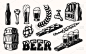 啤酒瓶,天气,自然,含酒精饮料,大麦,概念,啤酒泵,烤肉串,茎,啤酒杯