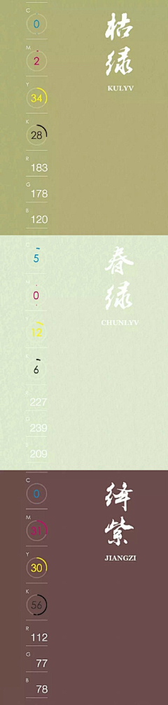 yCZkPyB2采集到素 配色