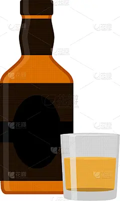 瓶子,饮料,含酒精饮料,玻璃杯,朗姆酒,平坦的,小酒杯,海盗,白色,布置