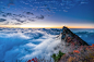 Mountain, Cloud, Peak, Sea Of Clouds, Landscape, Scenic