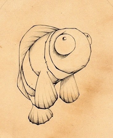 超可爱的海底动物插画设计，太有爱了