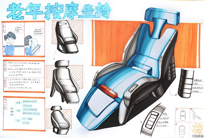 工业产品设计考研手绘快题
