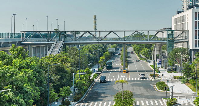 南山区地铁上盖市政体育公园人行天桥工程项...