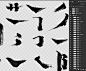 31款PSD水墨书法笔画素材下载-字体传奇网（ZITICQ）