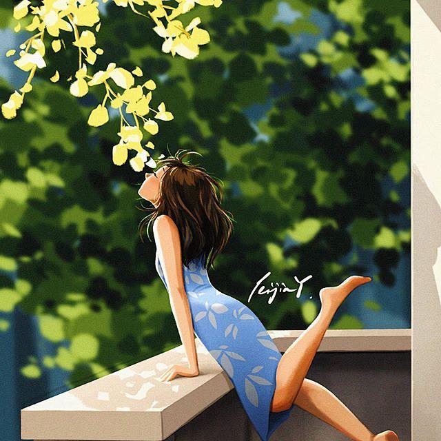 插画师peijinyang佩瑾