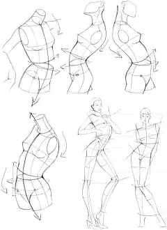 8714_4_78-drawing-human-body-for-fashion-design.jpg (603×830)-花瓣网