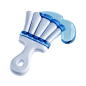 Paintbrush Tool 3D Icon