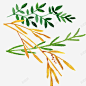 彩色树叶手绘水彩植物叶子图案素 绿植 自然 艺术 元素 免抠png 设计图片 免费下载 页面网页 平面电商 创意素材