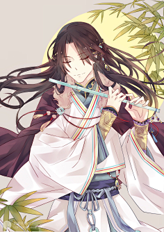 阴阳师 〕作者 痕迹画廊飙黑车采集到a【二次元妖男】采集〔 古风