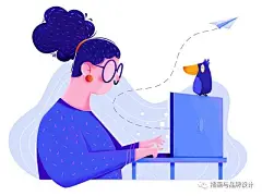 插画丨如何把流行的扁平风插画画的与众不同，让生活的日常变成有趣的画面
