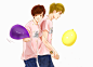 EXO那些美艳的漫画与真人对比_看图_feb_31吧_百度贴吧