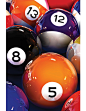 Pool Balls in Illustrator : Vector recreation of a photograph of pool balls. Created in Illustrator.Instr: Marwin Schiltz, AiCALA