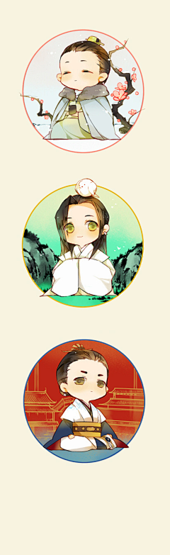 叶微澜采集到Q版