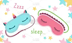 睡眠面具卡通卡睡眠眼部配件