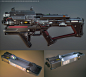 star citizen weapon concept , Nick Govacko : Some stuff that i did with the cig team and their art director Paul Jones for the star citizen project. 
For the Gemini weapons, the original Design inspiration has come from CIG and Peter Ku.
For the PAW, the 