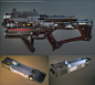 star citizen weapon concept , Nick Govacko : Some stuff that i did with the cig team and their art director Paul Jones for the star citizen project. 
For the Gemini weapons, the original Design inspiration has come from CIG and Peter Ku.
For the PAW, the