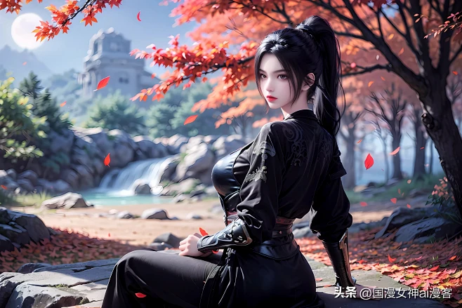 国漫女神《剑来》黑衣宁姚 给我出来斩开这方天地 - 今日头条-花瓣网