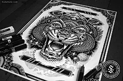 Tony Graystone 青春与潮流 黑白装饰插画欣赏 黑边 黑白插画 骷髅 装饰画 装饰插画 手绘 
