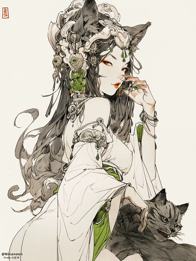 妖猫传 | 角色设计 | 古风服设插画 ...