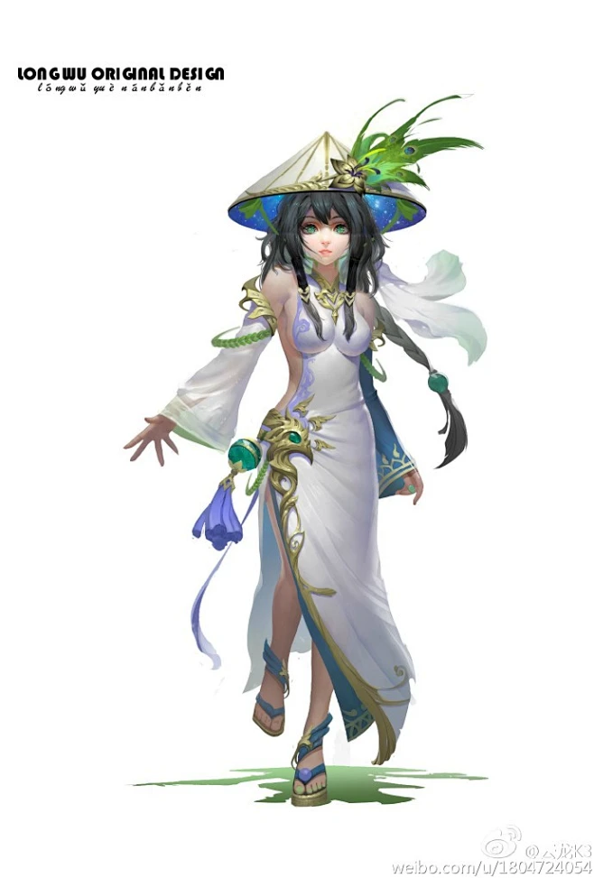 法师原画-花瓣网