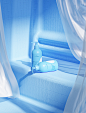 3D art art direction  branding  cinema 4d design graphic design  light Pet visual identity