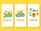指南页儿童应用程序设计ip指南页儿童玩具ux app ui插图