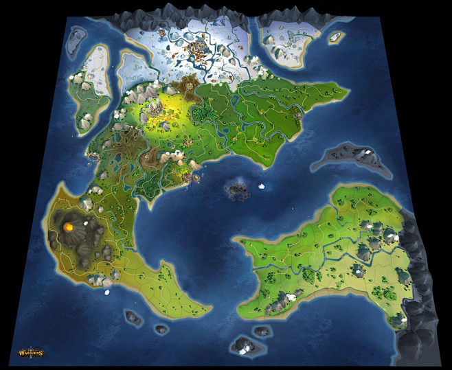 Warlords - World Map...