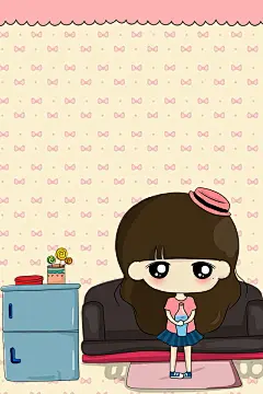 小希生气了壁纸