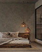 Bedroom design inspired by the “Wabi Sabi” style