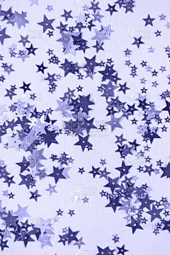 星形五彩纸屑平layview