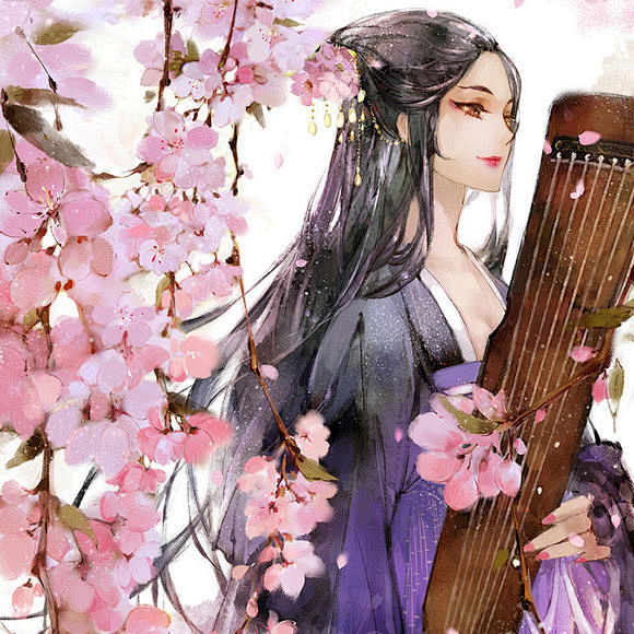 『格式无爱』【自截古风】弹一曲伊人的泪作...