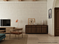 cupboard family room furniture furniture design  home decor home design Interior interior design  living room sideboard