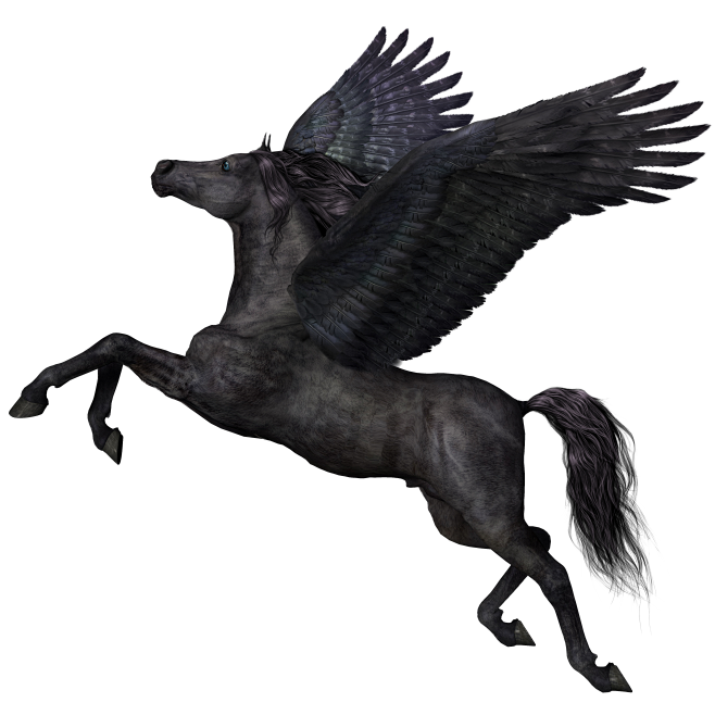 马  雕塑  人物 素材 PNG 免抠图